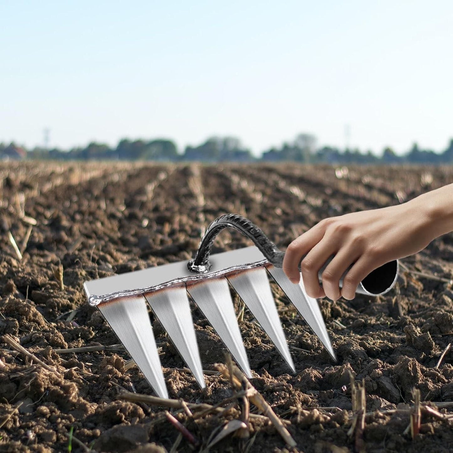 Garden Weeding Tool with 5 Durable Steel Claws (š„50% OFF š„) Teeth Carbon Steel Garden Weeding