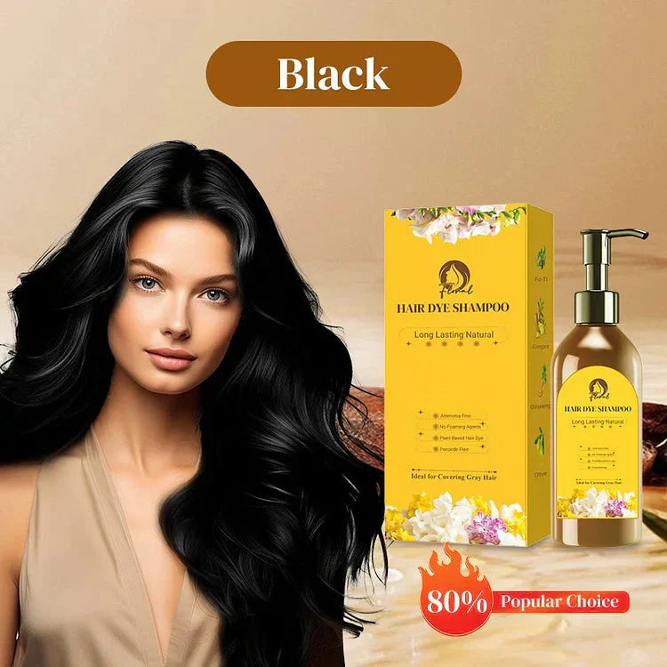 ✨Japanese Long Lasting Natural Hair Dye Shampoo ✨ Buy 1 Bottle 🧴 Get 2 Bottle FREE 🧴