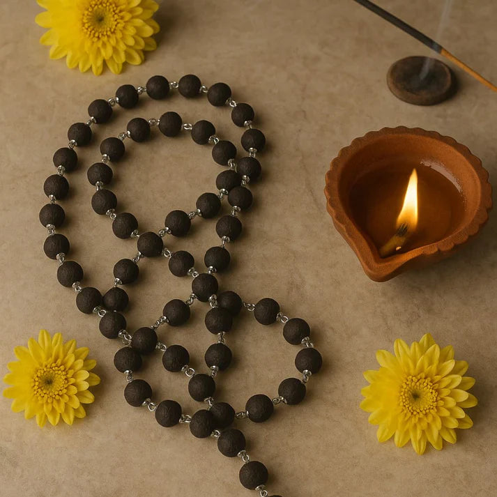 Natural Ebony Wood Karungali Mala